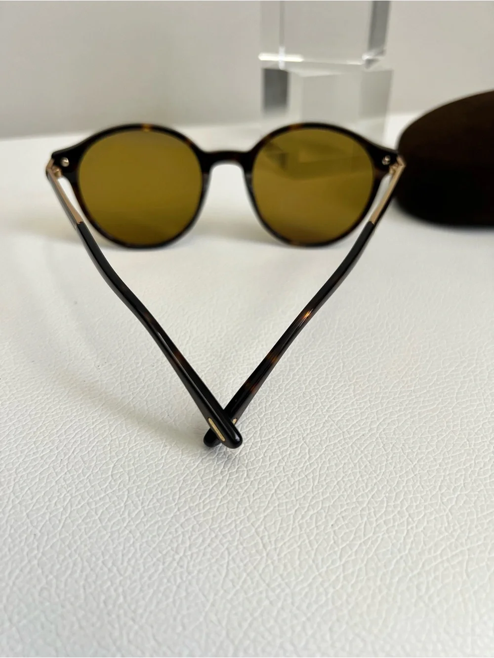 TOM FORD Araki Polarized Brown Phantos Men’s Sunglasses 52-20-140 New!